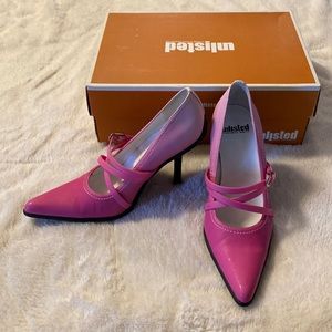 Unlisted by Kenneth Cole ‘Happy Dance’ pink heels